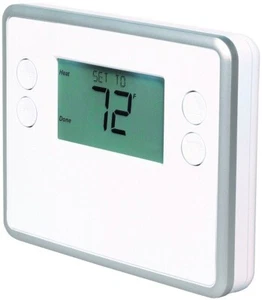 2GIG TBZ-48 SMART THERMOSTAT HVAC HEAT COOL ZWAVE 2GIG INTERLOGIX QOLSYS - Picture 1 of 1