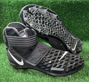 Nike Force Savage Elite 2 Black Football Cleat Size 13 AH3999-001 Used Lineman - Picture 1 of 7