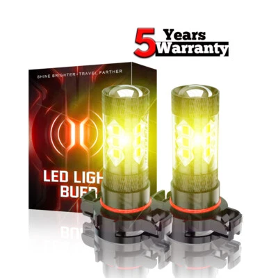 Bombilla antiniebla LED 2504 para Subaru XV Crosstrek 2013-2014 amarillo dorado alta potencia Foto 1 de 4