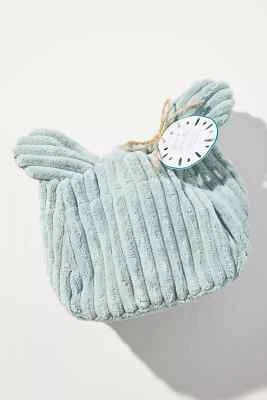 NWOT Anthropologie Beach Beauty Cosmetic Bag Aqua - Image 1 of 4