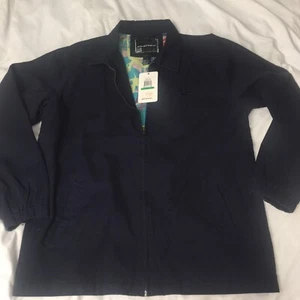 NWT Oakley Men's Jacket Lifestyle Fit Full Zip Navy Blue Size Large BRAND NEW - Picture 1 of 12