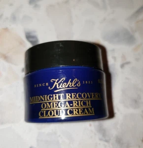 KIEHL'S MIDNIGHT RECOVERY OMEGA-RICH CLOUD CREAM 0.5 Oz 14 mL NWOB Travel Size - Picture 1 of 1