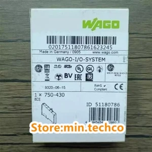 New WAGO 750-430 Analog Input Module  750-430 - Picture 1 of 4