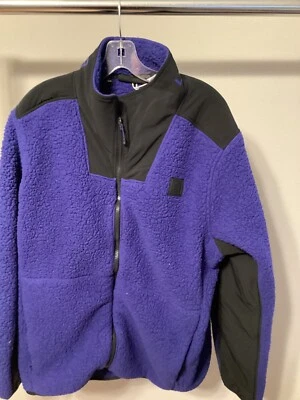 Giacca sherpa XL uomo Under Armour UA Legacy viola 1357474-001 invernale con zip - Immagine 1 di 4