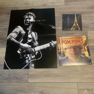 Jonas Brothers Vinyl Club Meet You In Paris 7"" Bommel 10"" Single Kevin Poster - Bild 1 von 1
