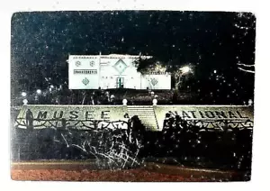 Niamey Niger • National Museum Exterior At Night • Unposted Divided Continental - Picture 1 of 2