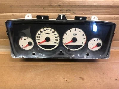03 DODGE NEON SPEEDOMETER 2.0L AUTO 122,674K. PN# P04671806AJ - Image 1 of 4