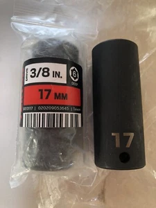 TEKTON 3/8 Inch Drive 6-Point Impact Sockets- BOTH 17 mm- PRICE IS FOR TWO- CB1 - Bild 1 von 4