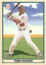 2003 Upper Deck Play Ball Red Backs Parallel #36 Torii Hunter Minnesota Twins