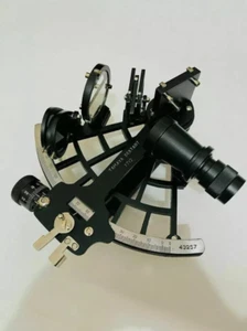 Tamaya Sextant 1712 9" Black Marine Navigation Tool Working Nautical Gift Item - Picture 1 of 9