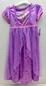 Disney Princess Girls Purple Costume Dress Size 5T Halloween - Picture 1 of 4