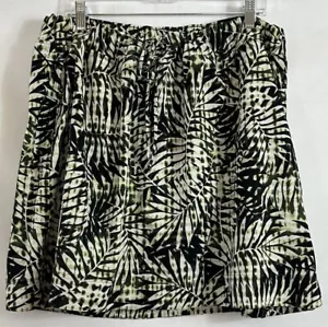 J. Jill FIT Plus Sz 3X Tropic Green Leaf Skort Pickleball Tennis Golf Athleisure - Picture 1 of 20