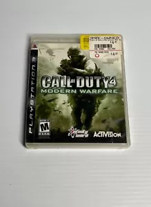 Call of Duty 4: Modern Warfare (Sony PlayStation 3, 2007) - Picture 1 of 1