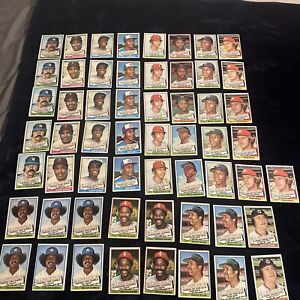1976 Topps Baseball Lot (50 Cards)