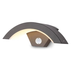 18W LED Outdoor Wall Light Detector PIR Motion Sensor Steps Night Lamp Fixture - Picture 1 of 14