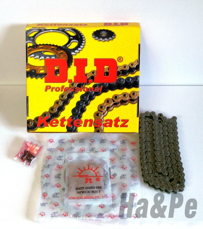 Kawasaki Z 400 DID Kettensatz chain kit VX 530 1984 - Bild 1 von 1