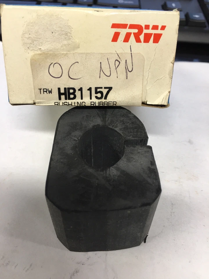 НОВЫЙ TRW #HB1157 ВТУЛКА СТАБИЛИЗАТОРА ПОДВЕСКИ FORD, CORVETTE, BUICK, OLDS, GMC, CHEVROLETS И Т.Д. - Изображение 1 из 1