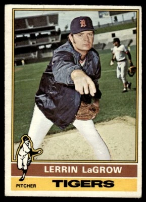 1976 O-Pee-Chee Lerrin LaGrow Detroit Tigers #138 R138 - Image 1 of 2