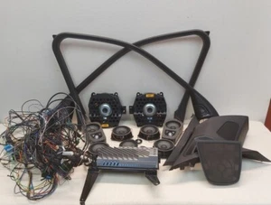 BMW X5 F15 COMPLETE HARMAN KARDON SPEAKERS AMPLIFIER SUBS WIRING SET - Picture 1 of 13