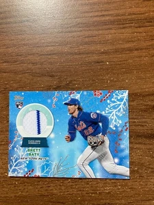 Topps Holiday Relics Brett Baty 2023 #RC-BB novato - Imagen 1 de 1