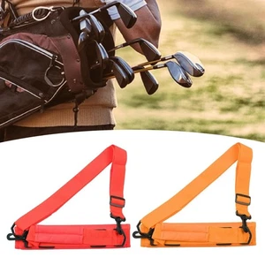 Golf Club Carry Bag Sleeve Pouch Training Driving Range Carrier Adults with - Picture 1 of 11