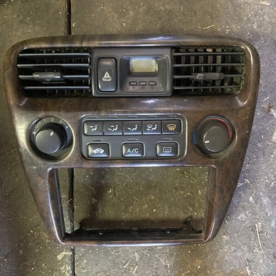Honda Accord 1998 1999 2000 aire acondicionado control de clima calefacción interruptor de aire acondicionado bisel de ajuste OEM Foto 1 de 2