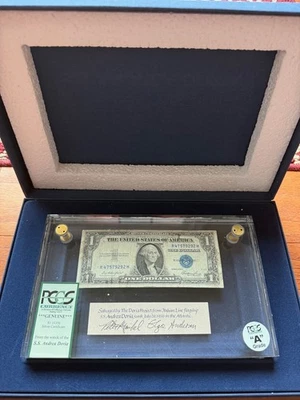 1935 E SILVER CERTIFICATE * A GRADE * SALVAGED  FROM THE ANDREA DORIA SHIPWRECK! - Image 1 of 4