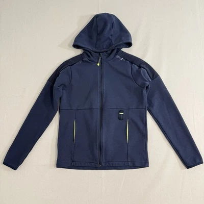 Jaqueta de Moletom BMW Active, Feminina, Azul/Cal - Tamanho Pequeno - Imagem 1 de 4