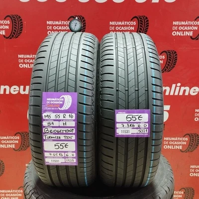 2x 195 55 R16 87H BRIDGESTONE TURANZA T005 6.0/6.0MM REF. 11531 - Imagen 1 de 4