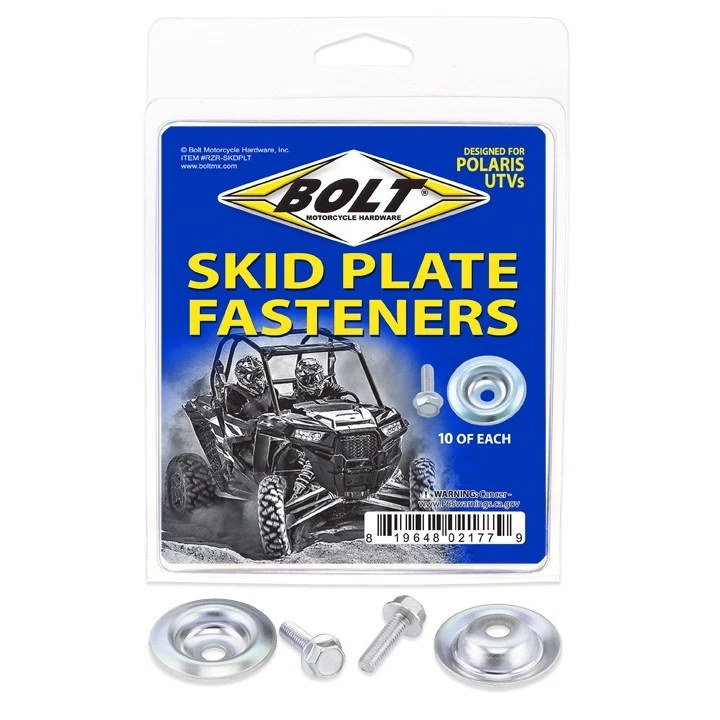 Bolt MC Hardware RZR-SKDPLT UTV Skid Plate Fasteners - Image 1 of 1