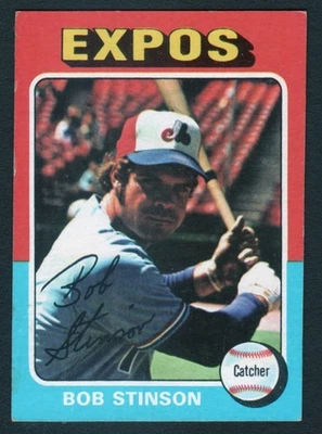 1975 Topps #471 Bob Stinson (ex) - Image 1 of 2