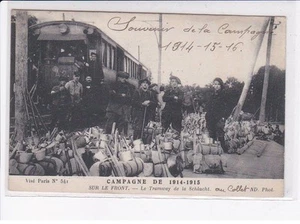 SCHLUCHT: campagne de 1914-1915, sur le front, le tramway - très bon état - Foto 1 di 2