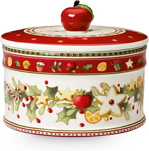 Villeroy & Boch Pastry Box Biscuit Tin Medium – Winter Bakery - Picture 1 of 8