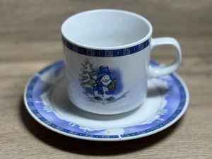 Schloss Schönbrunn Porzellan Schneemann Winter Service 17-teilig GPK Bischberg  - Bild 1 von 7