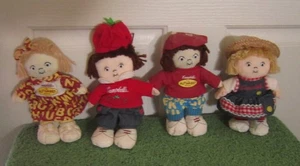 4er SET CAMPBELL'S SUPPENPUPPEN ALPHABET und TOMATENSUPPE NEU - Bild 1 von 3