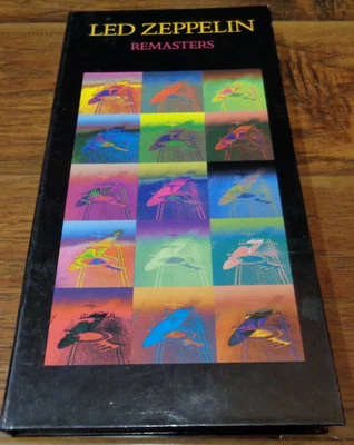 LED ZEPPELIN REMASTERS 3 CASSETTE TAPE BOX SET (1992 ATLANTIC) TESTED VGC - Image 1 of 4