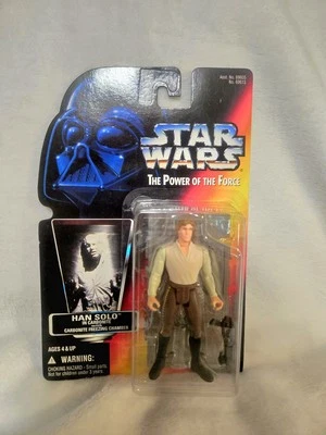 1996 Kenner Star Wars Han Solo In Carbonite The Power Of The Force Figure Red - Image 1 of 4