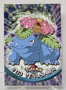 1999 Venusaur #03 Pokemon Topps TV Animation Series 1 Card NM/M - Picture 1 of 2