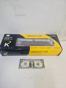 Vintage K-LINE K707-1891 PENNSYLVANIA PRR COP & ROBBER OPERATING FLAT CAR - NEW - Picture 1 of 4