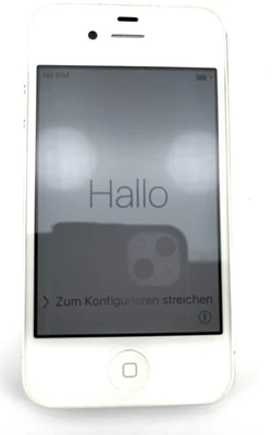 Apple iPhone 4S 16 GB, Weiß, ohne Simlock, bebraucht, OVP - Bild 1 von 4