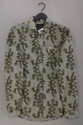 Desigual camicetta per uomo taglia 46, S buono come nuovo verde oliva di cotone - Immagine 1 di 4