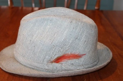 Vintage Dorfman Pacific Fedora Sz XL Woven Cotton Lightweight Fedora - Image 1 of 4