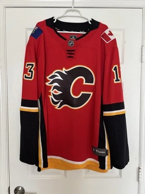 Johnny Gaudreau Calgary Flames Fanatics Breakaway Jersey Mens 2XL XXL - Image 1 of 4