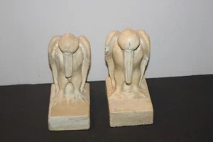 Vintage American Terra Cotta Co. Crystal Lake IL 1800's-1966 pelican and 1 TECO - Picture 1 of 8