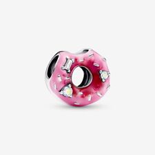 Pandora Sparkling Sprinkles Pink Donut Charm