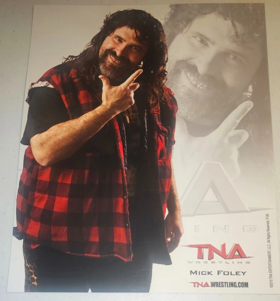 Foto Promocional Impacto TNA Wrestling Mick Foley WWE WWF WCW AEW Foto 1 de 1