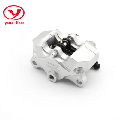 CNC Silver For 32mm Rear Left Brake Caliper Pump Cylinder Kit Racing Motorcycle - Image 1 of 4