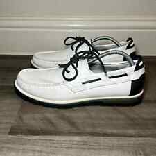 Porsche Design Leather Miami Boat Shoes - 11.5