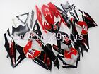 Black Red LUCKY STRIKE ABS Injection Fairing Kit Fit for 2008-10 GSXR600 GSXR750