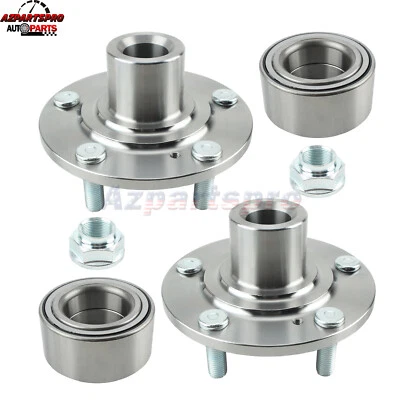 2 Set Front Wheel Hub & Bearing Kit For 2017 2018 Honda Civic 2.0L 44600-TBA-A00 Foto 1 de 4